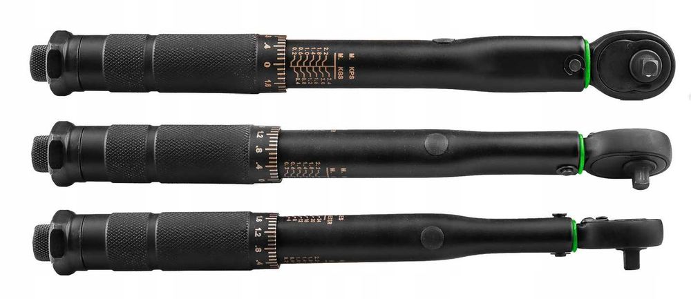 Klucz Dynamometryczny 1/4" 2–24Nm Z Blokadą Certyfikat Kalibracji Cr-V