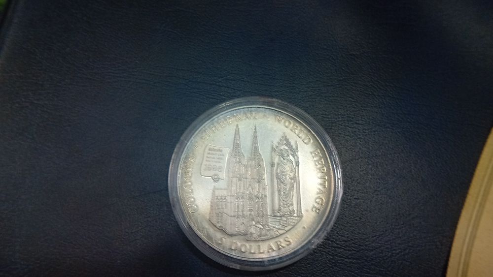 5 dolarów Liberia katedra w kolonii