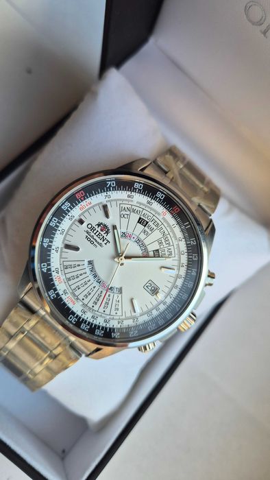 Orient Multi Year Calendar - Olbrzym 44 mm - Najbardziej poszukiwany !