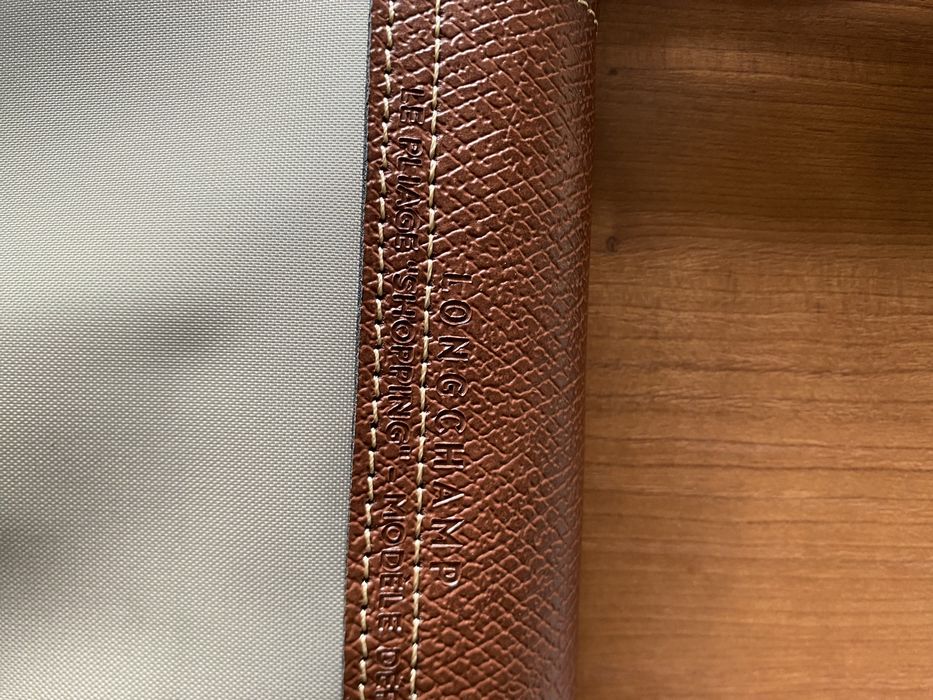 Mala Longchamp Cinzenta L
