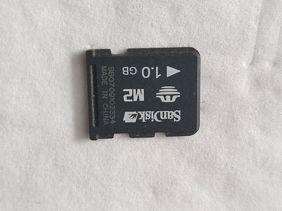 Karta pamięci 1gb M2 SanDisk do Sony Ericsson Retro nr 46