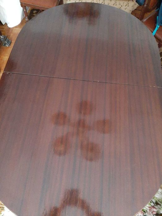 Grande mesa de jantar estilo império extensível muito bom preço