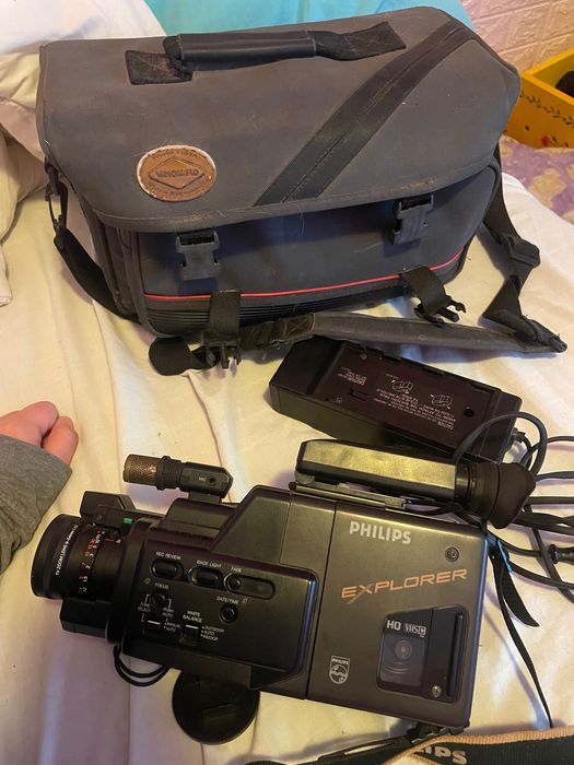 Máquina de filmar philips