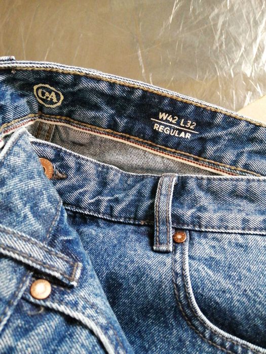 Calças de Ganga C&A Regular W42 L32 (Novas) Tamanho Grande