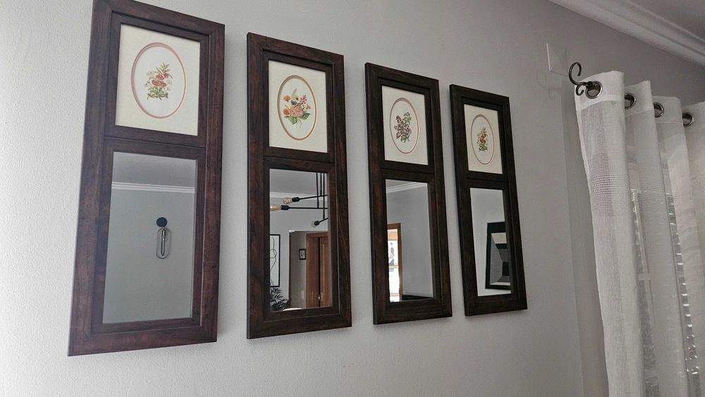 Picture Frames + Mirror