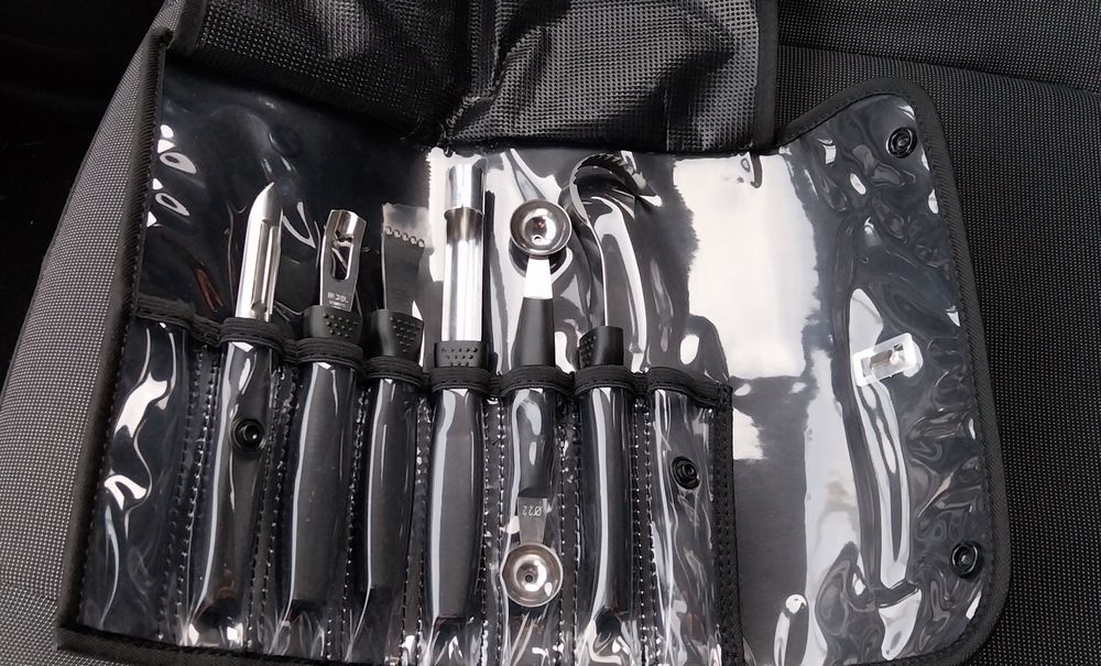 Conjunto para decoração de frutas e vegetais  da  marca Icel