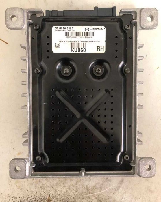 Reparação Amplificador BOSE - Mazda 6 e Alfa Romeo Giulietta ou Mito