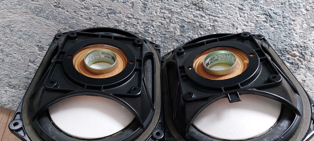 KEF BD139 głośniki, membrany pasywne, niskotonowe 2 szt. bdb.
