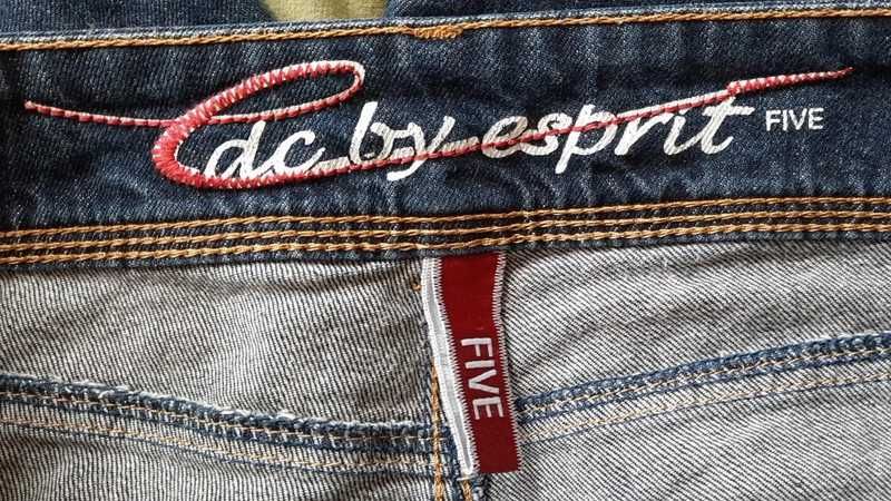 Oryginalne spodnie jeansowe  bermudy * Jeansy do kolan * Edc by Esprit