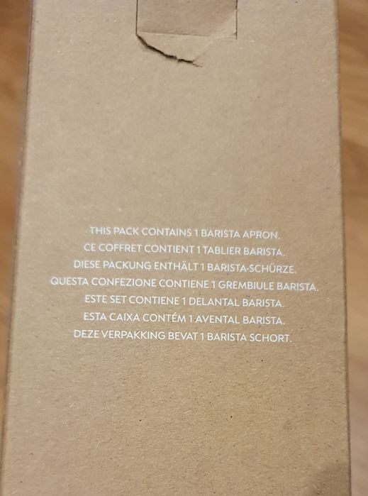 Avental Nespresso Barista - novo