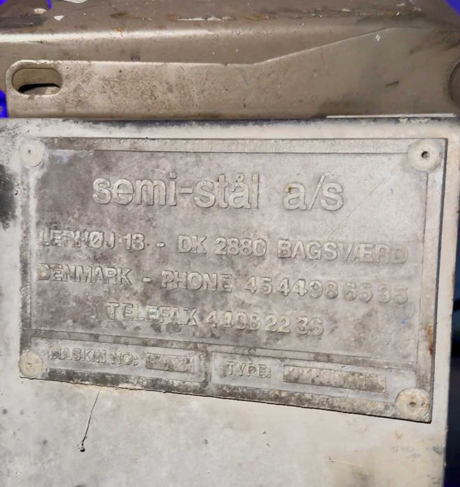 Машина для миття тари SEMI-STAL A/S DK 2880