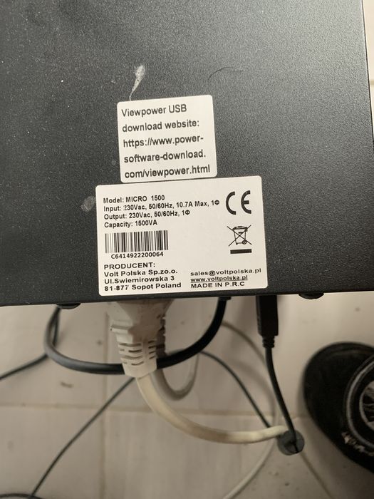 UPS Volt Polska Micro 1500