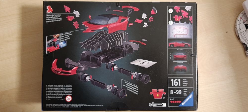3D пазл Ravensburger Ferrari SF90 Stradale