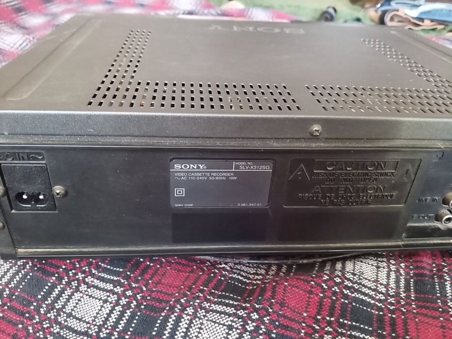 SONY видеомагнитофон