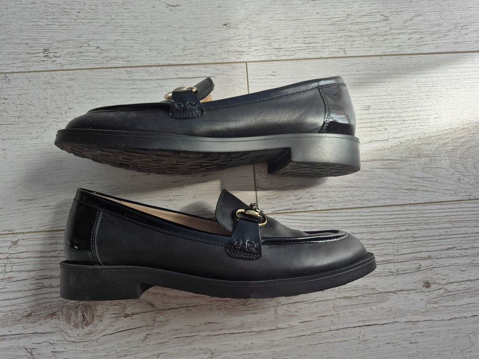 Skórzane mokasyny Ryłko