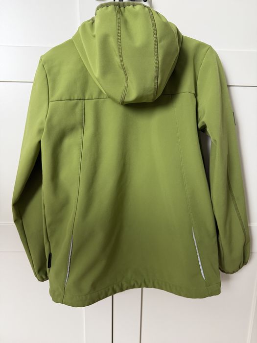 Softshell chłopięcy JACK WOLFSKIN r. 152. Zielona Kurtka
