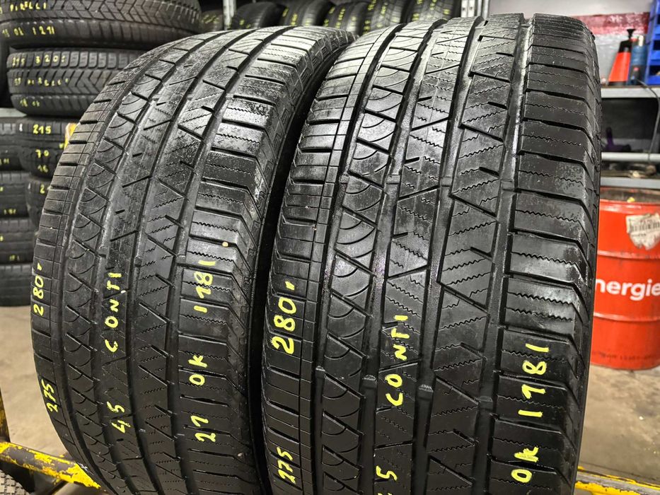 2X OPONY 275/45R21 110W Continental CrossContact LX SPORT 6.2MM 2018R