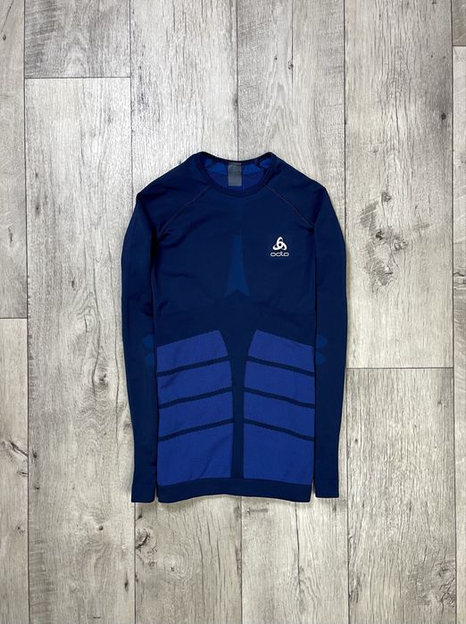 Odlo термобелье M-L размер термо кофта синяя