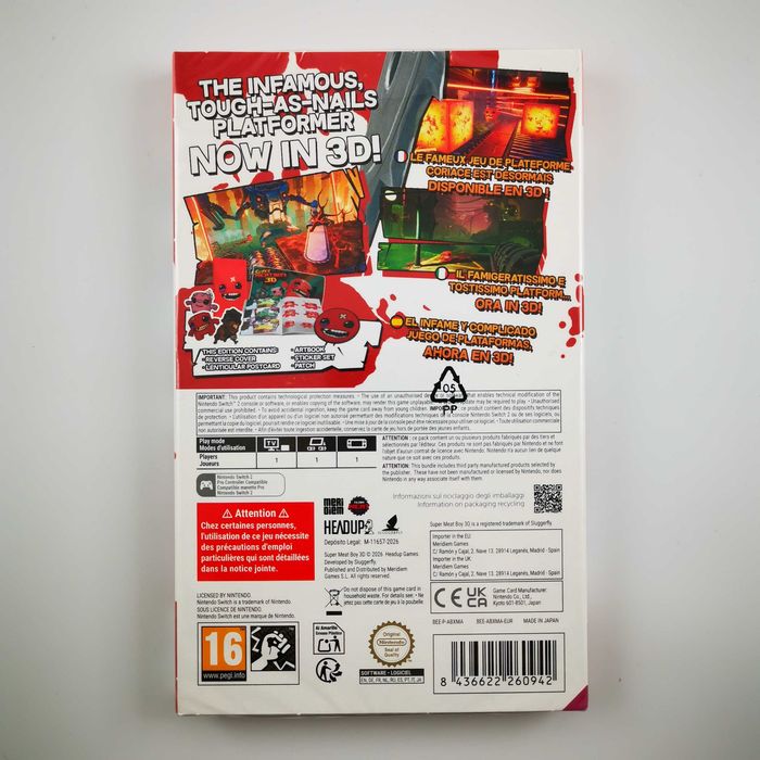Super Meat Boy 3D Special Edition Switch 2 PL