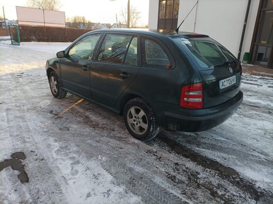 Шкода фабія 1,4 газ бензин