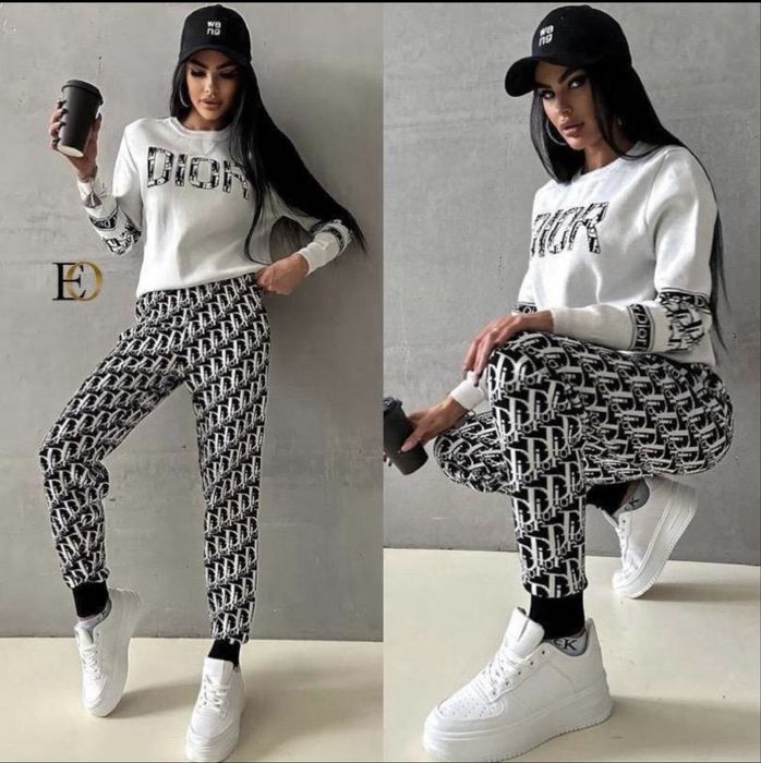 Костюм Dior, машинна вʼязка, шикарна якість