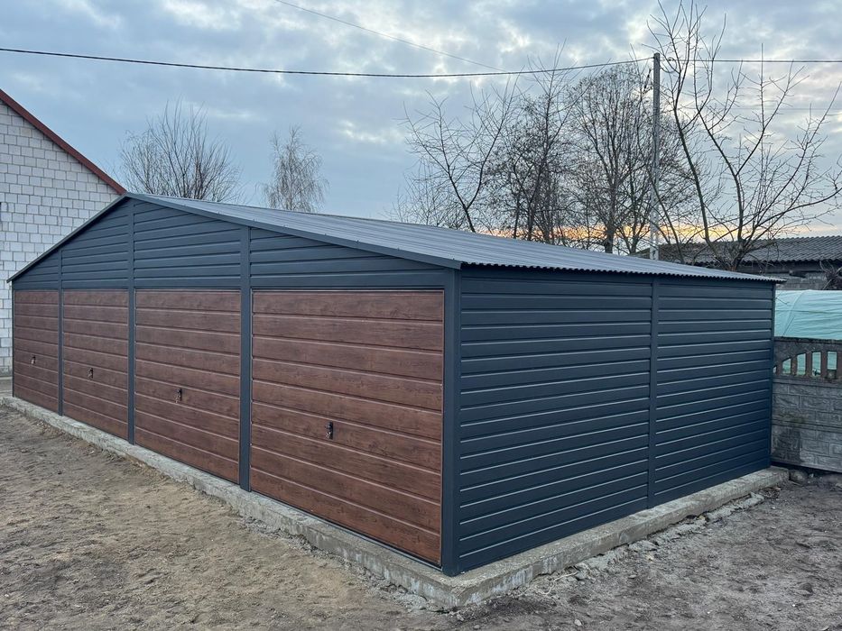 Garaż 12x5.5 garaże blaszane