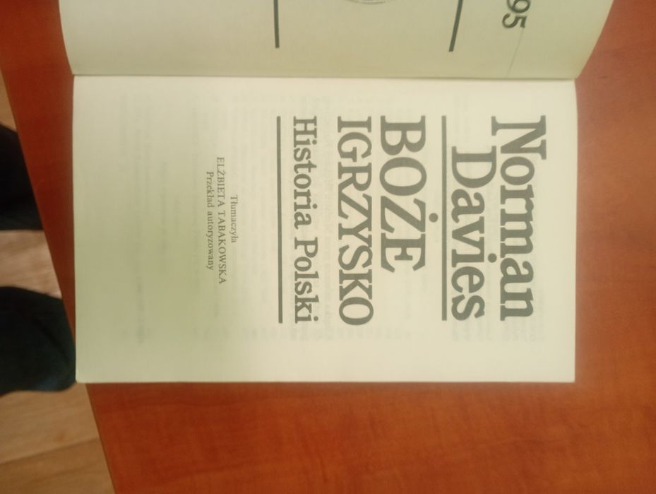 Boże igrzysko historia Polski tom II