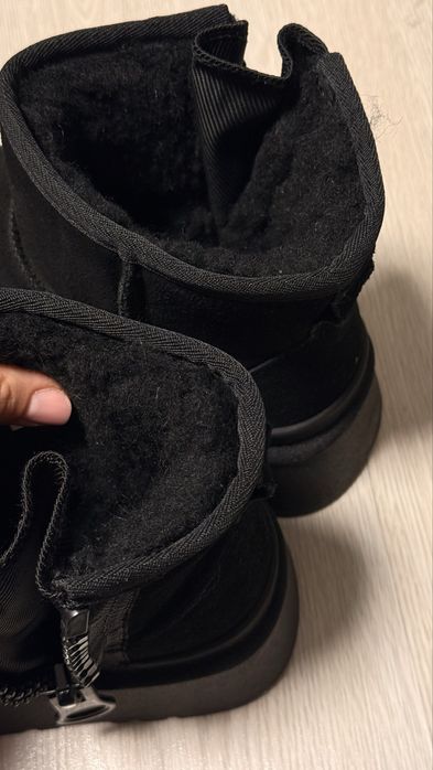 Стильні уги на платформі натуральна замша