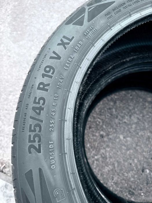 255 45 19 Continental Ecocontact 6 90% 2024 шини Літо