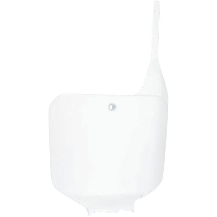 porta numero dianteiro ufo branco honda cr 125 / 250 / 500