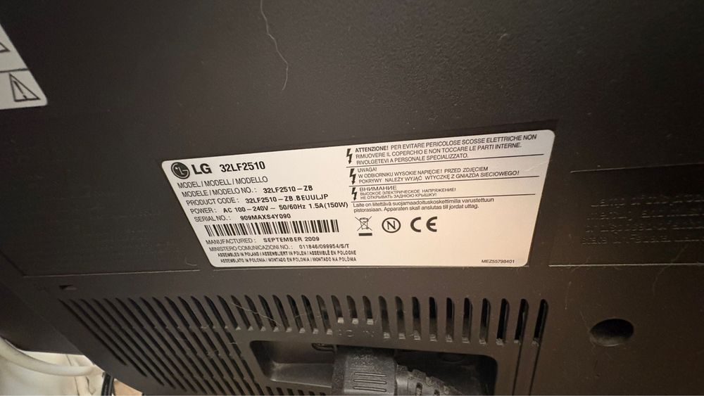 Televisao LG 32LF2510