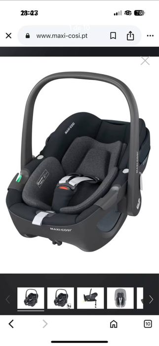 Cadeira ovo maxi cozi pebble 360