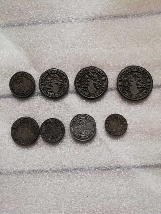 Moedas medievais do Castelo de Santa Maria da Feira