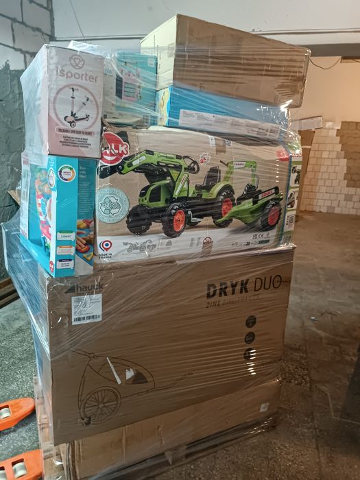 Mix palety zwroty konsumenckie