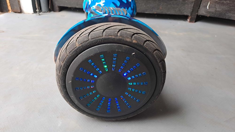 Гироскутер гироборд 10.5 дюймов Smart Balance Wheel синий космос