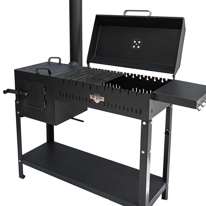 Мангал барбекю з пічкою 5мм/12 шампурів, Мангали, большой мангал