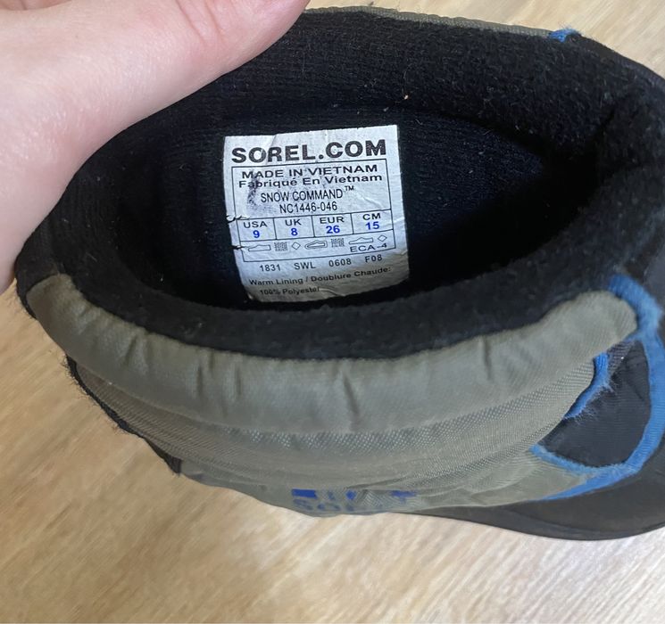 Зимові сапожки Sorel черевики