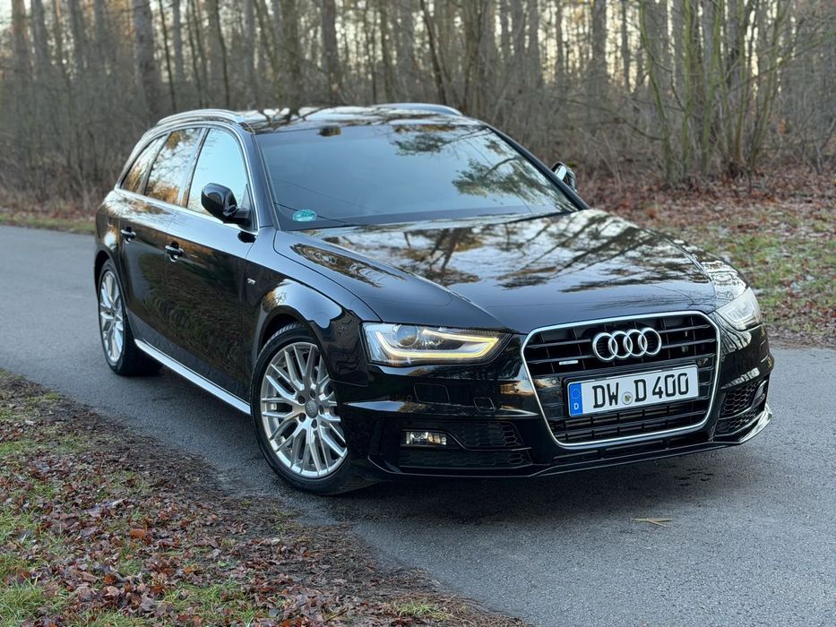 Audi A4 Avant B8 2.0 TDI 177KM Quattro S Line Competition S Tronic Navi Skóra LED