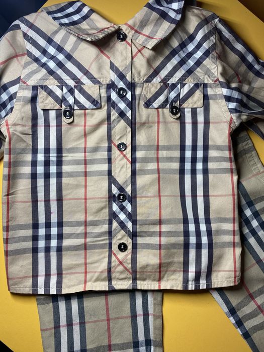 Дитячий костюм burberry