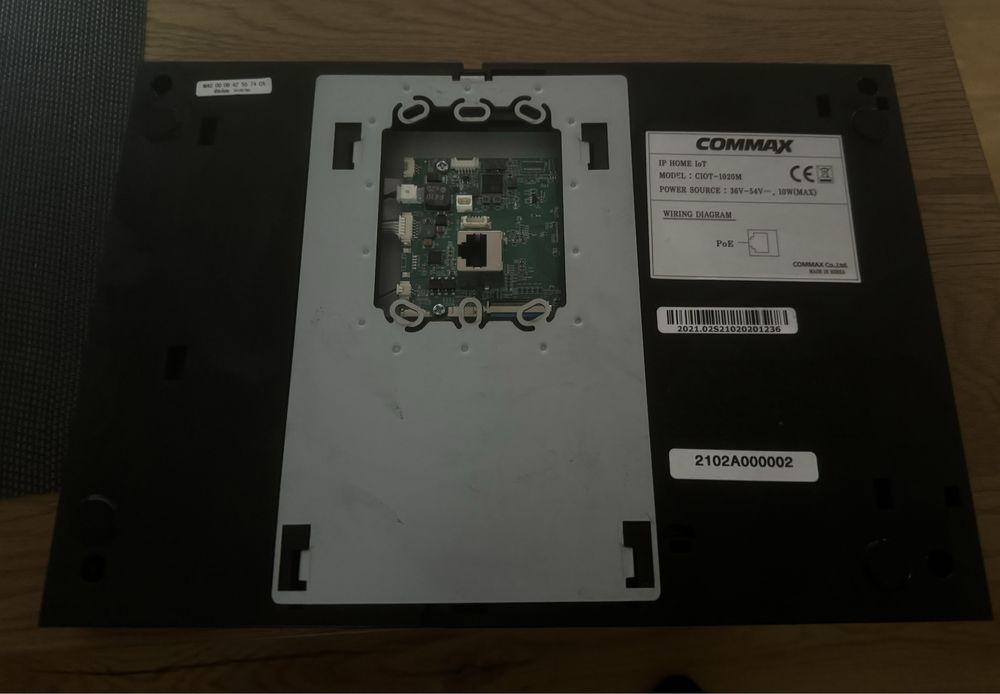 Monitor Commax ciot-1020m dark silver