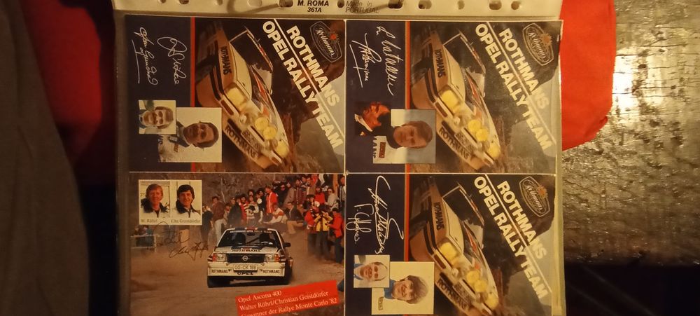 Diversos rallye década 80