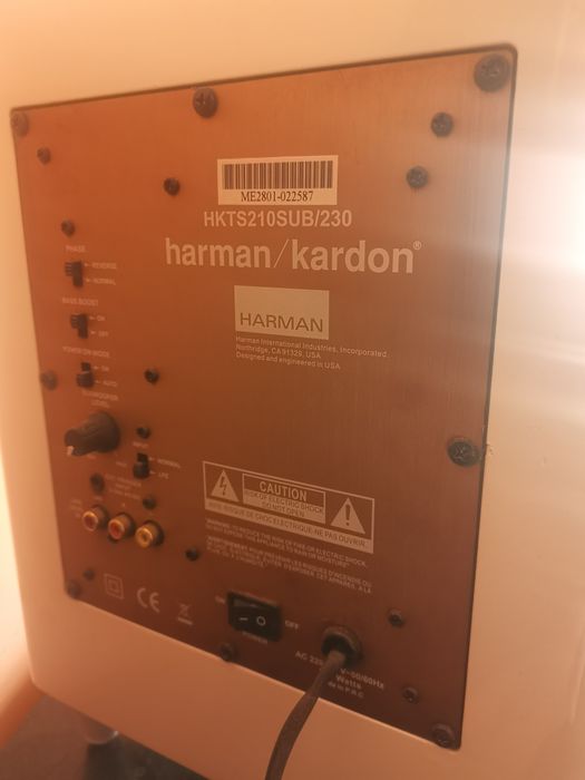 Subwoofer aktywny harman kardon hkts210sub230