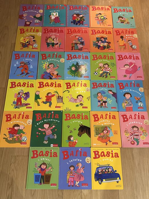 Basia - seria ksiazek Zofia Stanecka 28szt