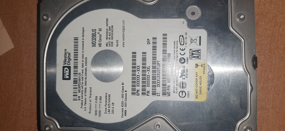 HDD 320GB Samsung   2 шт.
