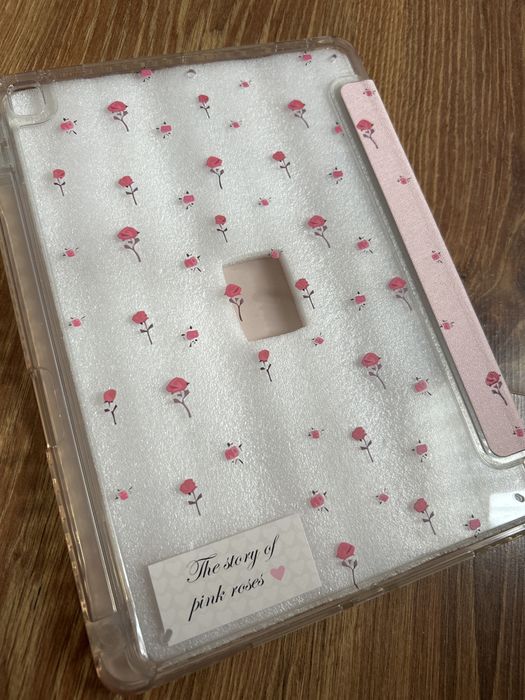 Ipad 9 gen case w kwiatuszki