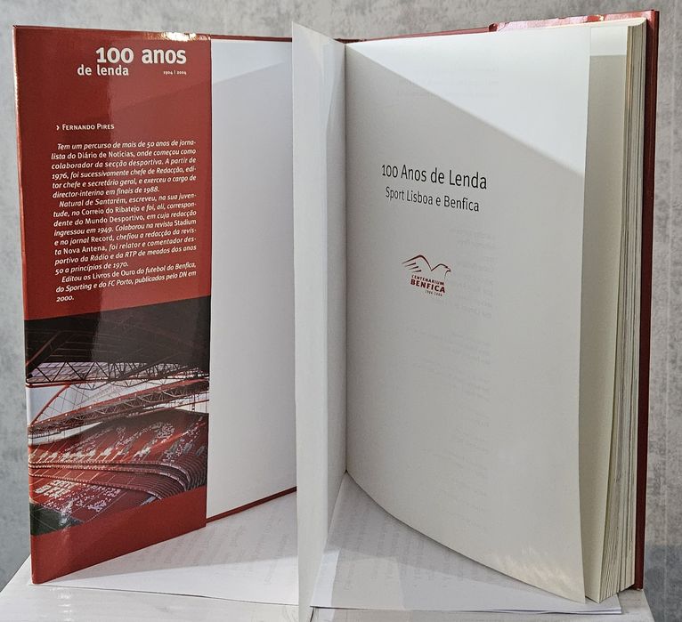 Livro dos 100 Anos de Lenda, Sport Lisboa e Benfica (1904–2004)
