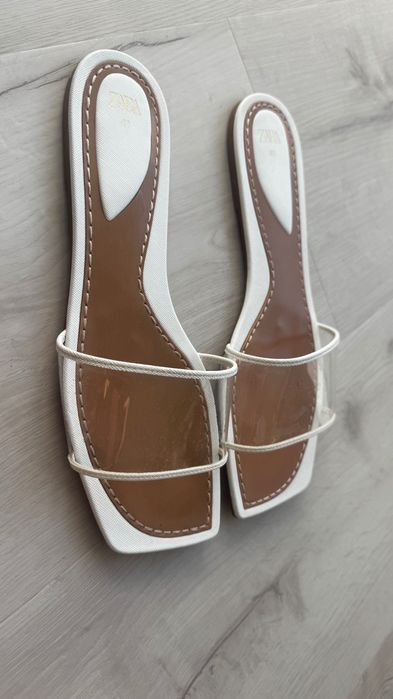 Шльопанці Zara , босоніжки Zara 41