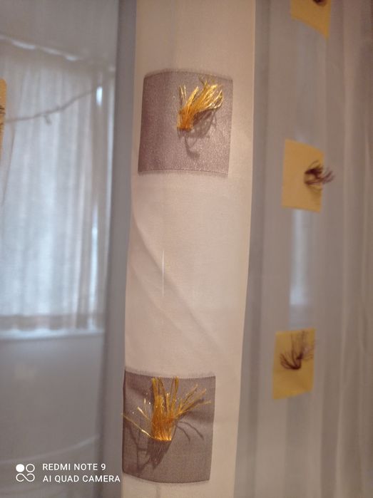 Тюль 9 м. и 7,5 м. Турция готовые