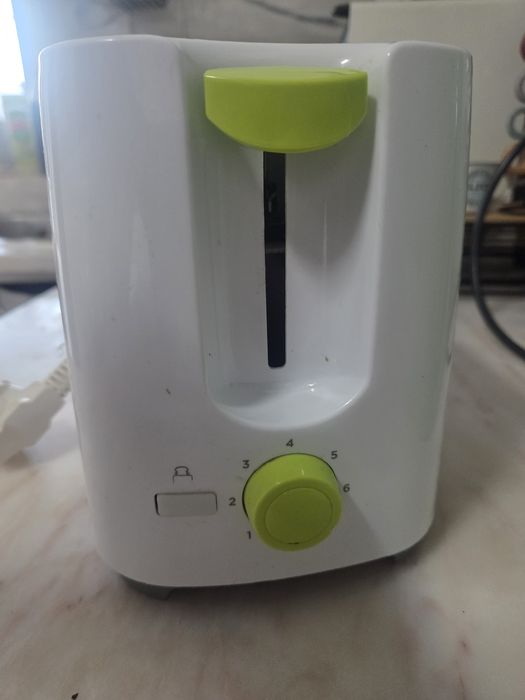 Torradeira Selecline 2 Ranhuras (Branca e Verde)