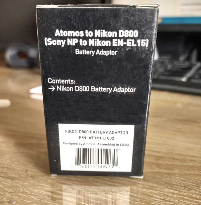 Adapter baterii Sony NP do NIkon EN-EL ( D800 )